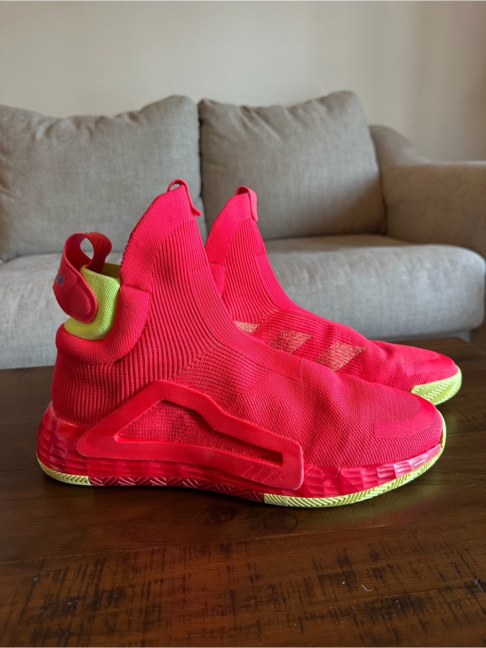 Adidas N3XT L3V3L Basketball Shoes (Like New)